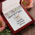 Unbiological Sister Interlocking Hearts Necklace