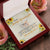 Feel My Love - Best Gift For Granddaughter Interlocking Hearts Necklace