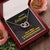 Interlocking Hearts - To My Beautiful Girlfriend - My Favourute Thing Interlocking Hearts Necklace