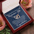 To My Daughter - Graduation Proud Interlocking Hearts Necklace