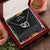 My Rebel Girl Necklace Hearts Locked Interlocking Hearts Necklace
