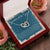 Grandmother Of The Groom Gift Necklace Grandma Wedding Gift Nana Bridal Shower Rehearsal Dinner Thank You Gift Interlocking Hearts Necklace