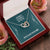 Heart Necklace Gift For Big Sister - Happiness Is Having A Big Sister Interlocking Hearts Necklace