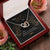 Gift For Mom - You Are The World - The Interlocking Heart Necklace Interlocking Hearts Necklace