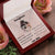 Dear Daughter Straighten Your Crown Interlocking Hearts Necklace