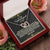 To My Unbiological Sister - Interlocking Hearts Necklace - Eudora Collection