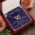 To My Future Wife Interlocking Hearts Necklace Message Card