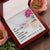 Happy Mother'S Day Double Heart Necklace Interlocking Hearts Necklace