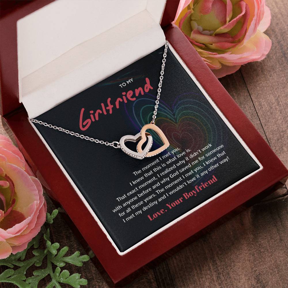 Interlocking Hearts - From Your Boyfriend Interlocking Hearts Necklace