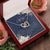 To My Beloved Wife Interlocking Hearts Necklace