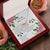 Mother In Law- I Feel So Lucky To Have You. Interlocking Hearts Necklace
