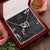 Special And Unique Gift For Wife Interlocking Hearts Necklace
