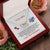 Gift For Wife - Interlocking Heart Necklace Interlocking Hearts Necklace