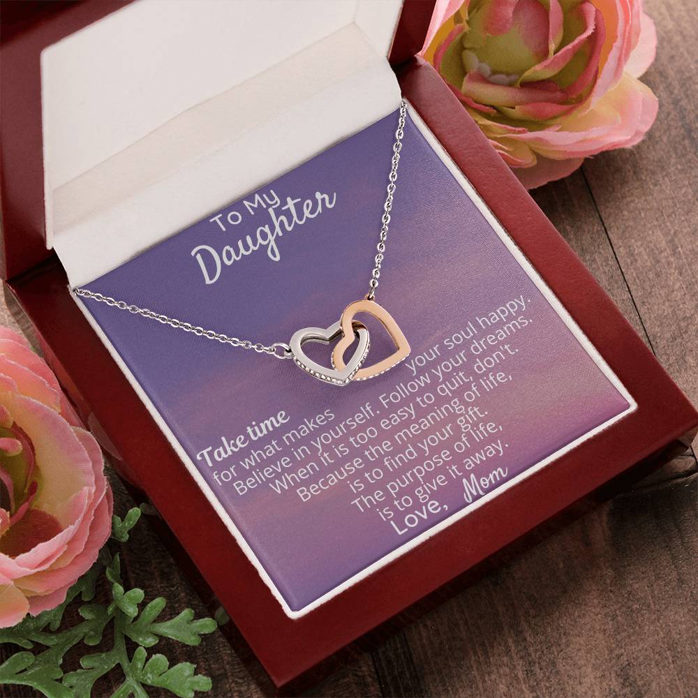 Take Time For - Interlocking Hearts Necklace