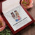 Unbiological Sister Interlocking Heart Necklace Interlocking Hearts Necklace