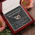 Gift To My Granddaughter - I Will Always Be There For You Interlocking Hearts Necklace