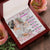 Mother Daughter Necklace Interlocking Hearts Necklace For Daughter To My Daughter Message Card Necklace