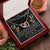 To My Daughter Interlocking Hearts Necklace