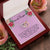 To My Beautiful Daughter - Interlocking Heart Necklace Interlocking Hearts Necklace