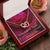 Unbiological Sister - Not Sisters By Blood But Sisters By Heart Interlocking Hearts Necklace