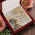 Interlocking Hearts Necklace - Lions & Never Forget Collection - Gift For Daughter From Dad