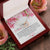 To My Daughter - I Will Always Carry You In My Heart - Necklace Interlocking Hearts Necklace