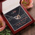 To My Wife - I Love You Forever And Always - Interlocking Hearts Necklace