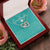 To My Granddaughter Interlocking Hearts Necklace Message Card