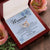 To The Woman I Love So Much-Interlocking Heart Necklace Interlocking Hearts Necklace