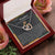 To My Daughter On Your Graduation Day Heart Lock Necklace From Parent Interlocking Hearts Necklace