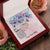 Beautiful Gift For Big Sister Two Hearts Embellished Jewelry Interlocking Hearts Necklace
