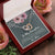 To My Daughter - I Promise You - Necklace Interlocking Hearts Necklace