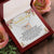 To My Wife - Interlocking Hearts - So22 Interlocking Hearts Necklace