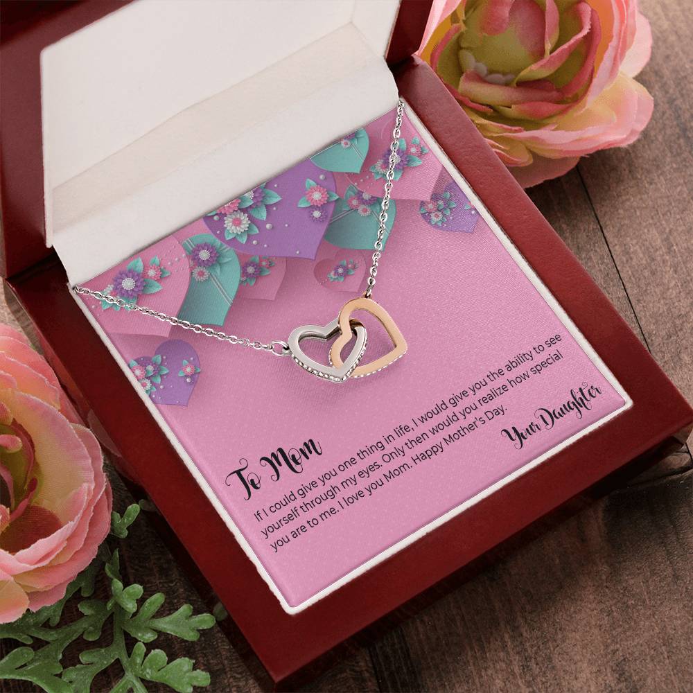 Give Your Mother The Necklace She Will Always Remember Interlocking Hearts Necklace