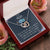 To My Mom Interlocking Hearts Necklace Message Card