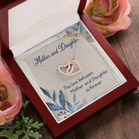 Mother Daughter Necklace Mother Daughter Jewelry Mother Necklace Gifts Mom Daughter Necklace Necklace Gifts For Mom From Daughter Interlocking Hearts Necklace