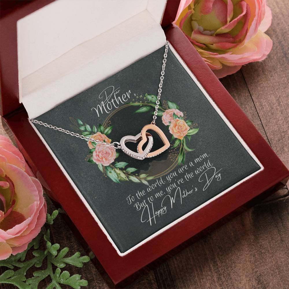 50 The Perfect Mother'S Day Necklace Interlocking Hearts Necklace