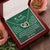 Gift For Daughter From Dad- My Daughter My Sweetheart You Will Always Be To Me Interlocking Hearts Necklace