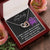 To My Sexy Lady - I Wish I Had 8 Hands - Love Necklace Interlocking Hearts Necklace
