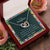 To My Daughter No One Can Replace You Necklace. Embellished With Cubic Zirconia Stones. Interlocking Hearts Necklace
