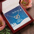 Santa'S Sleigh Interlocking Hearts Necklace