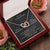 To My Daughter I Will Always Be There For You V2 Interlocking Hearts Necklace
