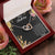Happy Birthday Daughter Heart Necklace Interlocking Hearts Necklace