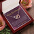 To My Granddaughter Gift From Grandmother Grandma And Granddaughter Necklace Granddaughter Christmas Gift Granddaughter Interlocking Hearts Necklace