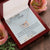 To My Wife Interlocking Hearts Necklace