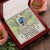 To My Wife - My Queen Forever Interlocking Hearts Necklace
