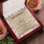 Gift For Mom - Mother & Daughter - Interlocking Interlocking Hearts Necklace
