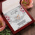 To My Daughter-Interlocking Hearts Necklace