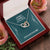 Heart Necklace Gift For Sister - Happiness Is Having A Great Little Sister Interlocking Hearts Necklace
