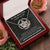 The Best Army Mom - Interlocked Necklace From Daughter Interlocking Hearts Necklace